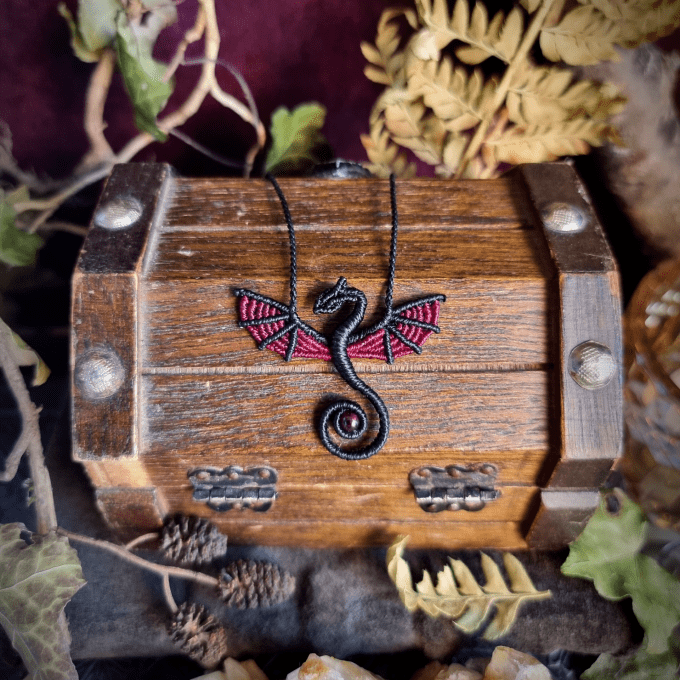 Talisman dragon "Rosa"