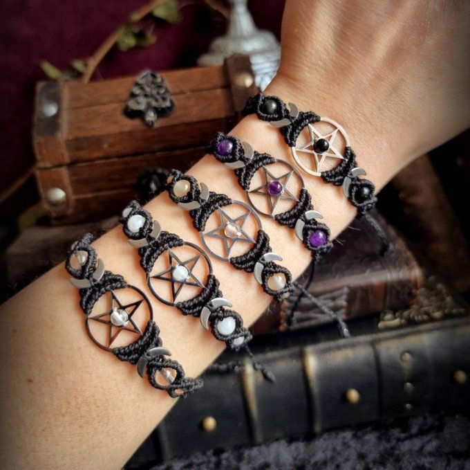 BraceleTalisman Triple Lune