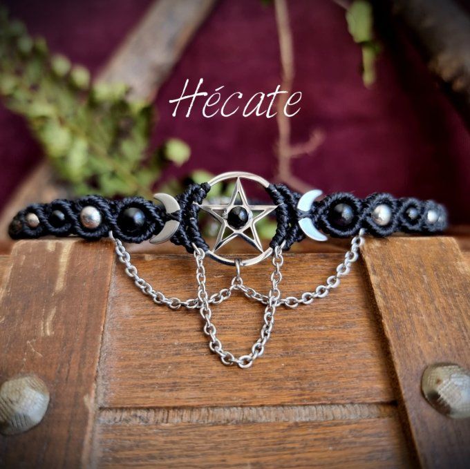 Talisman choker Triade Lunaire
