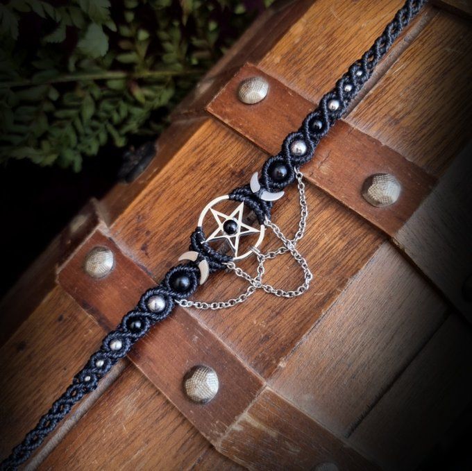 Talisman choker Triade Lunaire