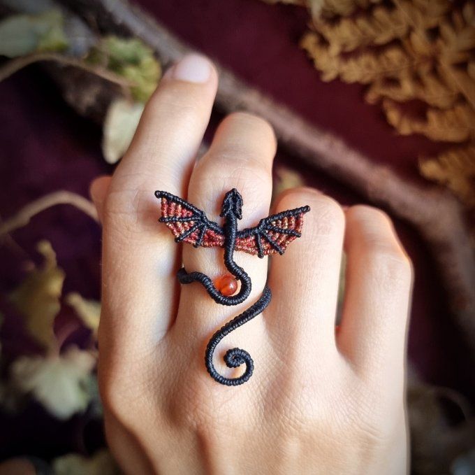 Bague Dragon Queen Samhain