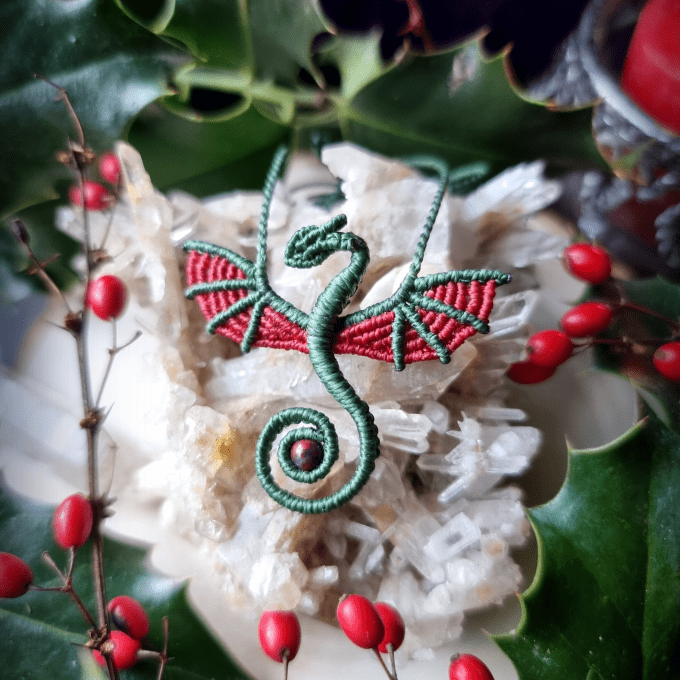 Talisman dragon "Maître Houx"