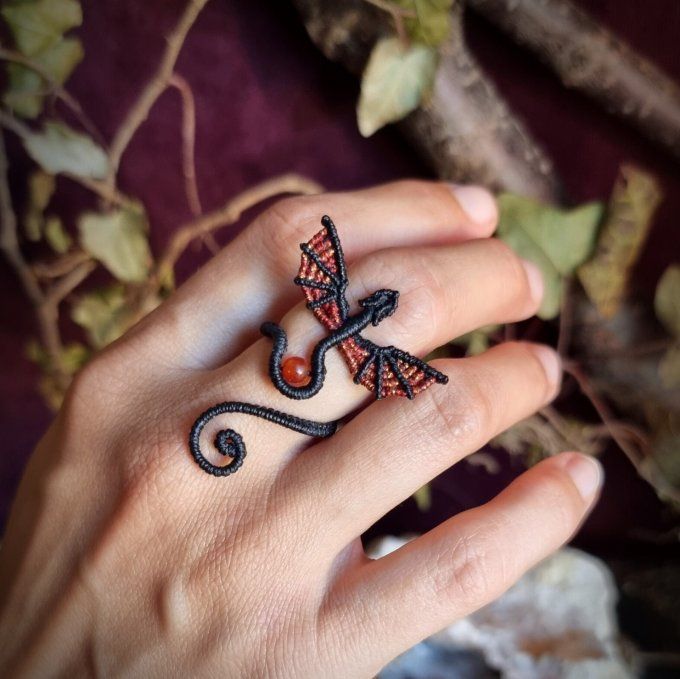 Bague Dragon Queen Samhain
