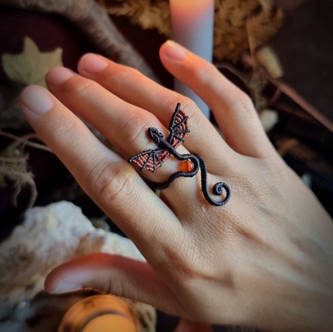 Bague Dragon Queen Samhain