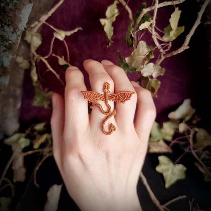 Bague Dragon Léo