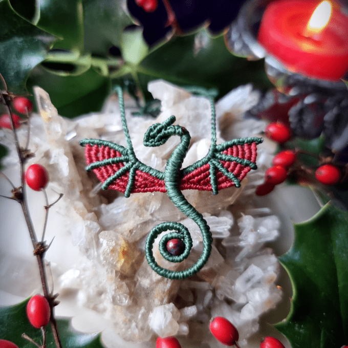 Talisman dragon "Maître Houx"