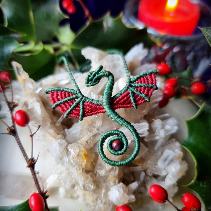 Talisman dragon "Maître Houx"