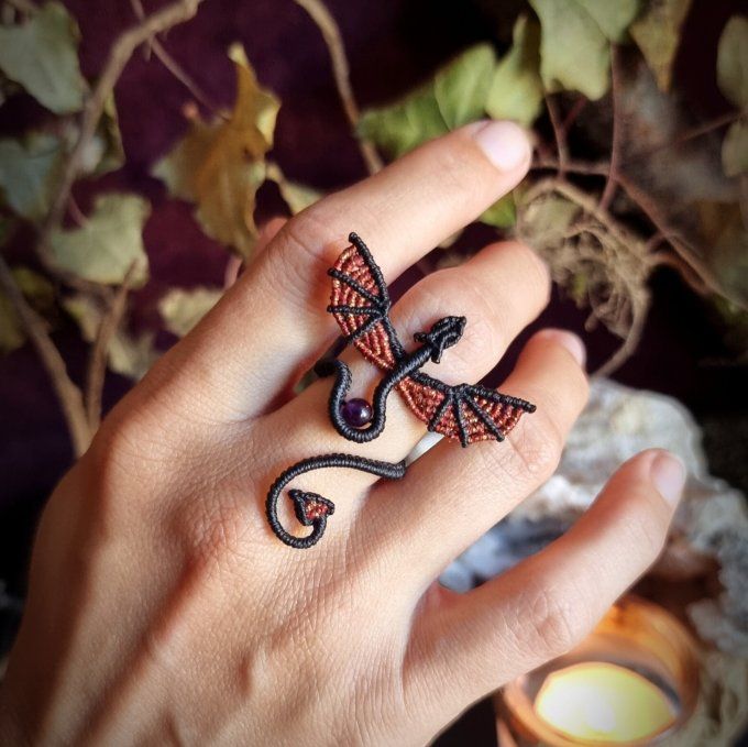 Bague Dragon King Samhain